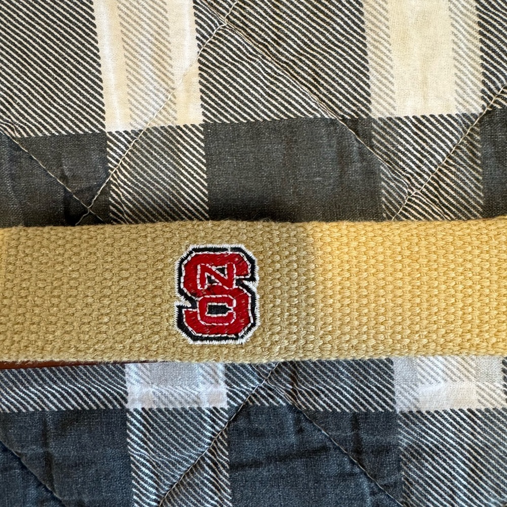 Peter Millar NC State Wolfpack Belt Size 40